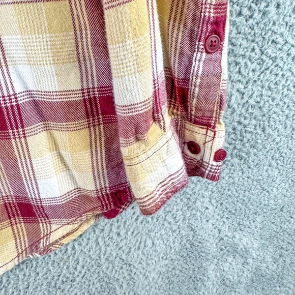 Florida State Seminoles Shirt Men XL Red Gold Plaid Flannel Columbia Outdoor FSU - Picture 6 of 13